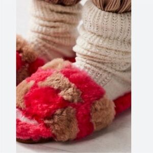 NWT Free People Ariana Bohling Chess Slippers Size Small 6/7